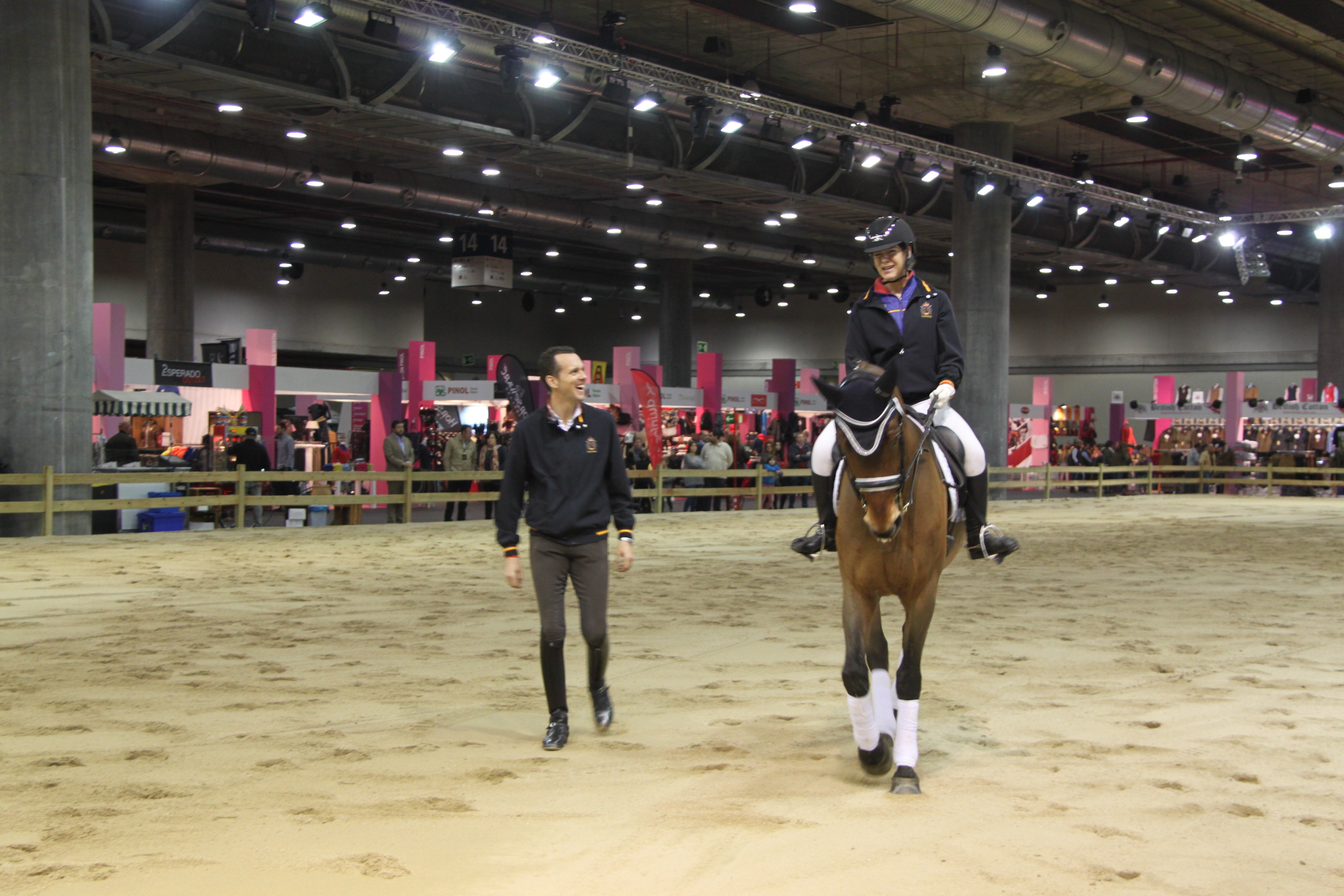 Natalia Quintana participa en la Madrid Horse Week